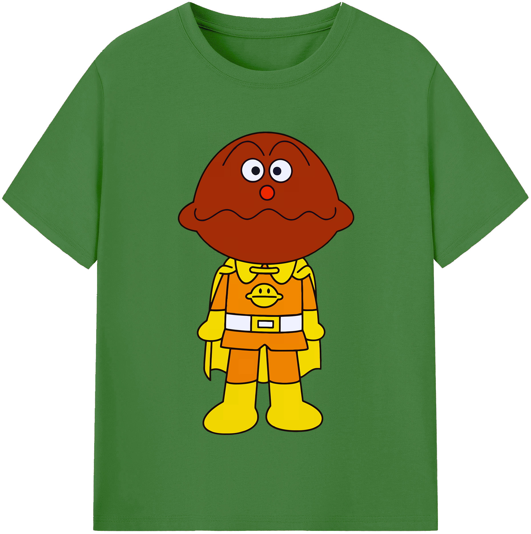 （画像用） アンパンマン Anpanman レディースカジュアルプリントTシャツ（綿100％）